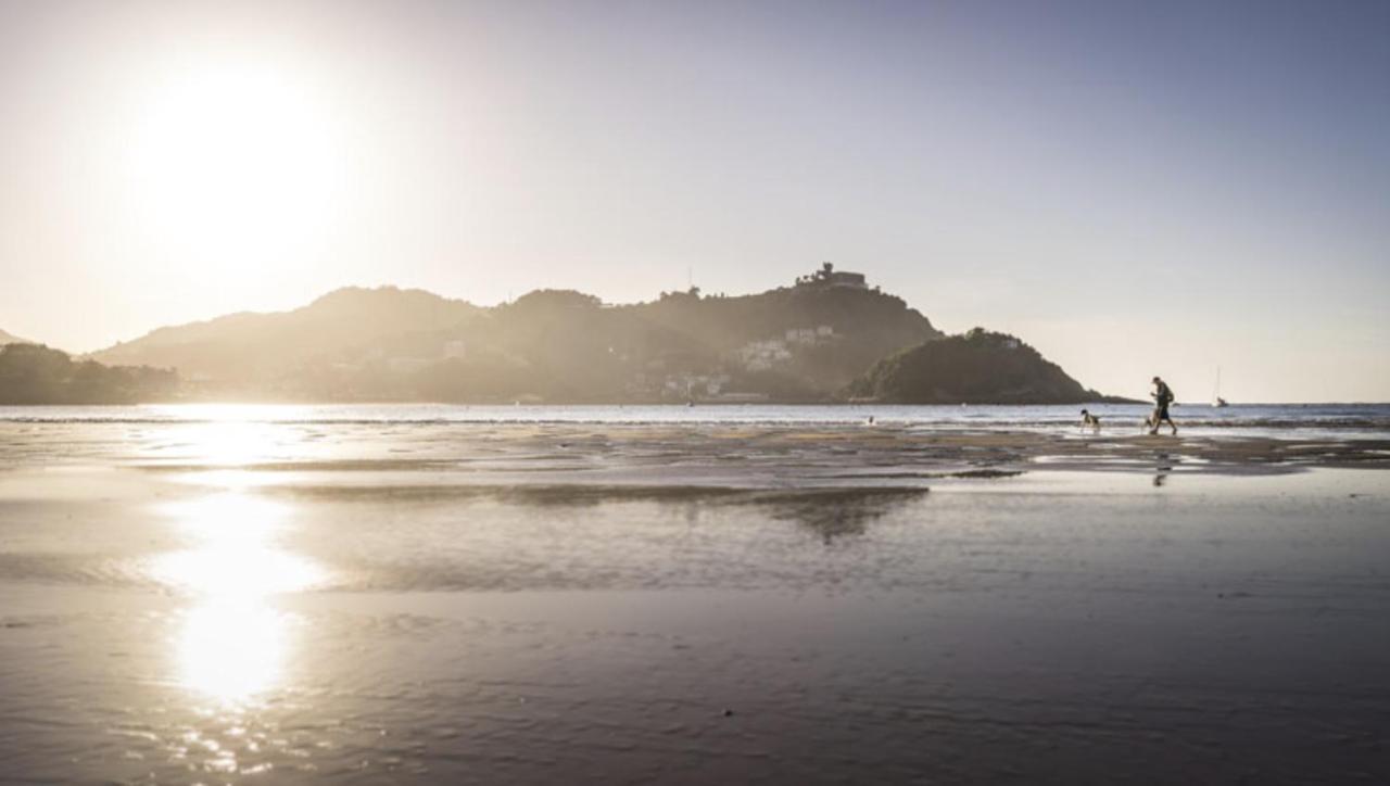 Paradise Luxurious Flat, Free Parking, 3 Double Rooms, Terrace, Jacuzzi, Fully Renovated San Sebastián Exterior foto